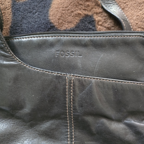 Vintage fossil leather purse - Picture 2 of 8